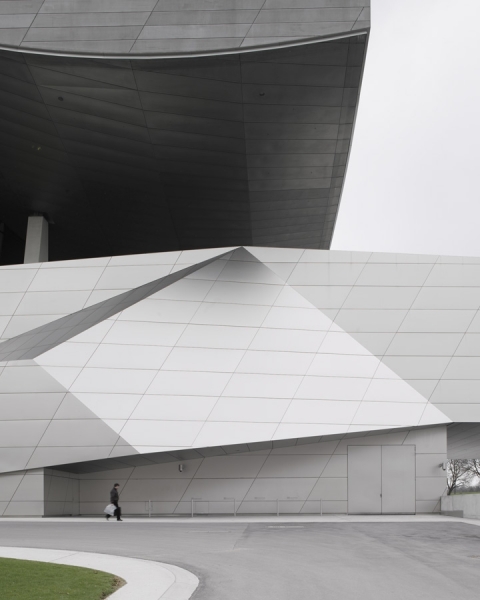Photograph Nick Guttridge Bmw Welt Munich on One Eyeland